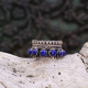 Bague en argent et lapis lazuli