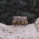 Bague en argent oeil de tigre