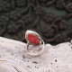 Bague en argent et racine de Rubis