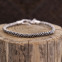 Bracelet en argent snake Vrille 3mm