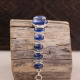 Bracelet en argent et kyanite