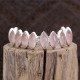 Bracelet en argent et quartz rose