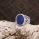 Bague en argent et lapis lazuli