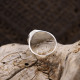 Bague en argent et nacre