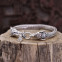 Bracelet en argent Snake Le Mini Ganesha Tête éléphant