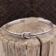 Bracelet rigide en argent