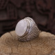 Bague en argent et pierre de lune