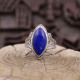 Bague en argent et lapis lazuli