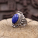 Bague en argent et lapis lazuli