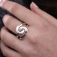 Bague en argent