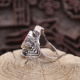 Bague en argent et racine de Rubis