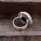 Bague en argent et charoïte