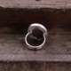 Bague en argent et charoïte